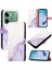 Tecno Pova 6 4g Için Mermer Pu Telefon Kılıfı (Yurt Dışından) 1