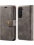 Samsung Galaxy S22 5g Için Crazy Horse Doku Pu Kılıf (Yurt Dışından) 1
