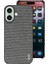 Imak Ruiyi Kumaş Doku iPhone 16 Kılıfı (Yurt Dışından) 1