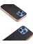 iPhone 16 Pro Için Çift Renkli Lichi Doku Kılıfı (Yurt Dışından) 4