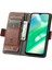 Realme C33 Için Ekleme Çift Manyetik Tokalı Deri Kılıf (Yurt Dışından) 3