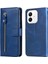 Honor X60I Için Buzağı Dokusu Fermuarlı Pu Kılıf (Yurt Dışından) 1
