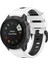 Garmin Fenix ​​7x Için 26MM Iki Renkli Silikon Jack Watch Band (Yurt Dışından) 3