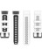Garmin Fenix ​​7x Için 26MM Iki Renkli Silikon Jack Watch Band (Yurt Dışından) 4