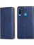 Huawei P30 Lite Için Parlak Yağ Manyetik Pu+Tpu Kılıf (Yurt Dışından) 1