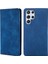 Samaung Galaxy S22 Ultra 5g Için Skin Fe Manyetik Pu Kılıf (Yurt Dışından) 1