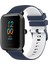 Amazfit Bıp U Için Iki Renkli Silikon Saat Bandı (Yurt Dışından) 1