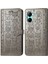 Realme C33 Için Kedi ve Köpek Kabartmalı Deri Kılıf (Yurt Dışından) 2