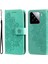 Xiaomi 15 Için Yedi Yapraklı Çiçekler Pu Kılıf (Yurt Dışından) 1