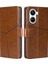 Huawei Nova 10 Se Için Geometrik Pu Kılıf (Yurt Dışından) 1
