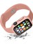 Apple Watch Serisi 9/8/7 41MM Için Pc+Temperli Film Kılıfı (Yurt Dışından) 4