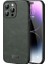 iPhone 14 Pro Max Için Tpu + El Yapımı Deri Kılıf (Yurt Dışından) 1