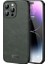 iPhone 14 Pro Max Için Tpu + El Yapımı Deri Kılıf (Yurt Dışından) 2