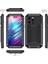iPhone 14 Pro Max Için Metal + Silikon Koruyucu Kılıf (Yurt Dışından) 2