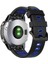 Garmin Fenix ​​7 / Epıx Için 22MM Iki Renkli Silikon Saat Bandı (Yurt Dışından) 1