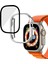 Apple Watch Ultra 2 / Ultra 49MM Için Kaplama Entegre Saat Kılıfı (Yurt Dışından) 1