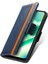 Realme C33 Için Ekleme Çift Manyetik Tokalı Deri Kılıf (Yurt Dışından) 5