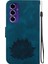 Samsung Galaxy S24 Fe 5g Için Lotus Kabartmalı Pu Kılıf (Yurt Dışından) 5