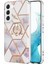 Samsung Galaxy S23 5g Için Mermer Çiçek Imd Tpu Kılıf (Yurt Dışından) 1