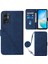 Infinix Hot 12 X6817 Için Crossbody Deri Kılıf (Yurt Dışından) 1