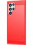 Samsung Galaxy S22 Ultra 5g Için Fırça Karbon Fiber Tpu Kılıf (Yurt Dışından) 1