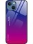 iPhone 14 Için Degrade Renkli Gl Kılıf (Yurt Dışından) 1