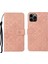 iPhone 14 Pro Için Etnik Stil Deri Kılıf (Yurt Dışından) 1