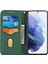 Samaung Galaxy S22+ 5g Için Dokuma Dokulu Telefon Pu Kılıf (Yurt Dışından) 4