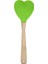 Yapışmaz Kalp Şekilli Silikon Spatula Kaşık (Yurt Dışından) 2