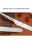 Paslanmaz Ste Krem Spatula Paslanmaz Ste Bl Kek Spatula Pişirme Kazıyıcı Pişirme Araçları (6-Inç Kavisli) (Yurt Dışından) 2