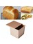 Yapışmaz Kare Tost Kalıbı 8759 11.8X11X10.3CM Dalgalanmasız Altın (Yurt Dışından) 1