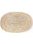 2 Adet Kaymaz Doğal Mısır Dokuma Yalıtımlı Çay Altlığı Oval Servis Altlığı 30X45.5CM (Yurt Dışından) 4