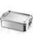 47OZ Bento Kutusu, Gençler Için Paslanmaz Çelik Öğle Yemeği Kutusu, 2 Esnek Bölmeli Metal Bento Kutusu, 1400ML Öğle Yemeği Kutusu (Yurt Dışından) 2