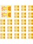 300PCS Burada Tabela Sekmeleri Çıkartma Bayrakları Dağıtıcı Okları Bayrağı, 1 Inç (Sarı) (Yurt Dışından) 1