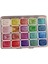20 Renk Suluboya Resim Seti, Metalik Boya Glitter Suluboya Katı Kutu, (1ml-B) (Yurt Dışından) 1