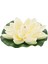 6pcs Yapay Yüzen Köpük Lotus Çiçekleri, Su Lily Pad Süsleri ile Fildişi Beyaz, Veranda Koi Gölet Havuz Akvaryumu Ev Bahçesi Düğün Özel Etkinlik Dekorasyonu Için Mükemmel (Yurt Dışından) 1