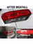Reartail Işık Lambası Kapağı Trim 68219812AA 68219813AA Jeep Grand Cheroke 14-21 Tayligar Trim 68220970AA 68220968AA, A (Yurt Dışından) 4