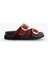 Tekstil-Nappa Hafif Comfort Kadın Bordo Terlik 25Y-1478 6
