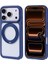 Apple iPhone 17 Pro Kılıf M-Safe Şarj Özellikli Standlı Redclick Piza Silikon Kapak 3