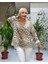 YG59103 italyan Djital Baskı Angora Yün Viskon Karışım Bluz 5