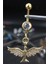 Zirkon Taşlı Kuş Göbek Piercing, Cerrahi Çelik, 10 Mm, Şık ve Dayanıklı Tasarım 1