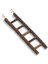Msa-Shop Karlıe Ahşap Kuş Merdiveni 25X8CM 5 Basamak 1