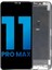 Apple Uyumlu iPhone 11 Pro Max LCD Ekran Dokunmatik Siyah OLED Gx 1