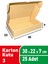 30X22X7 cm & 25 Adet Kargo Kutusu E Ticaret Kutusu Kilitli Kutu Silindir Kutu Postüp 1