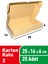 25X16X6 cm & 25 Adet Kargo Kutusu E Ticaret Kutusu Kilitli Kutu Silindir Kutu Postüp 1