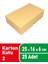 25X16X6 cm & 25 Adet Kargo Kutusu E Ticaret Kutusu Kilitli Kutu Silindir Kutu Postüp 2