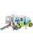 City Life 71329 Okul Otobüsü, Sürgülü Kapılı Büyük Okul Otobüsü, Tekerlekli Sandalye Için Katlanabilir Rampa ve 5 Figür Için Yer, 4 Yaşından Büyük Çocuklar Için Oyuncak 2