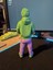 Joker 3D Figür Joker Kentsel Stil 3