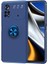 Xiaomi Poco X4 Pro 5g Kılıf Senk Ravel Silikon Kapak-Mavi 1