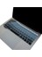 Laptop Macbook Pro Klavye Koruyucu (Us To Tr) 13INÇ A1708-13INÇ A1534 ile Uyumlu Ombre Siyah Gri 1